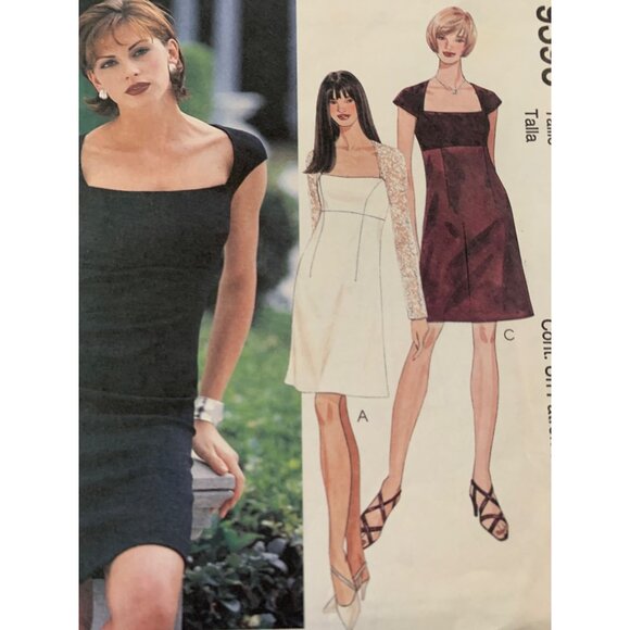 McCall's Misses Dress Sewing Pattern Sz 4 - 8 9396 - Uncut - Picture 3 of 9